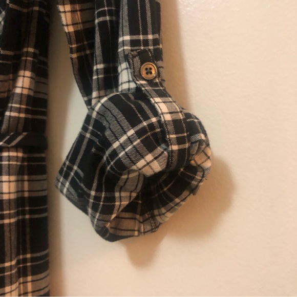 NWT $188 Soft Joie Castle Black / White Plaid Dress in size XS! - Picture 11 of 13